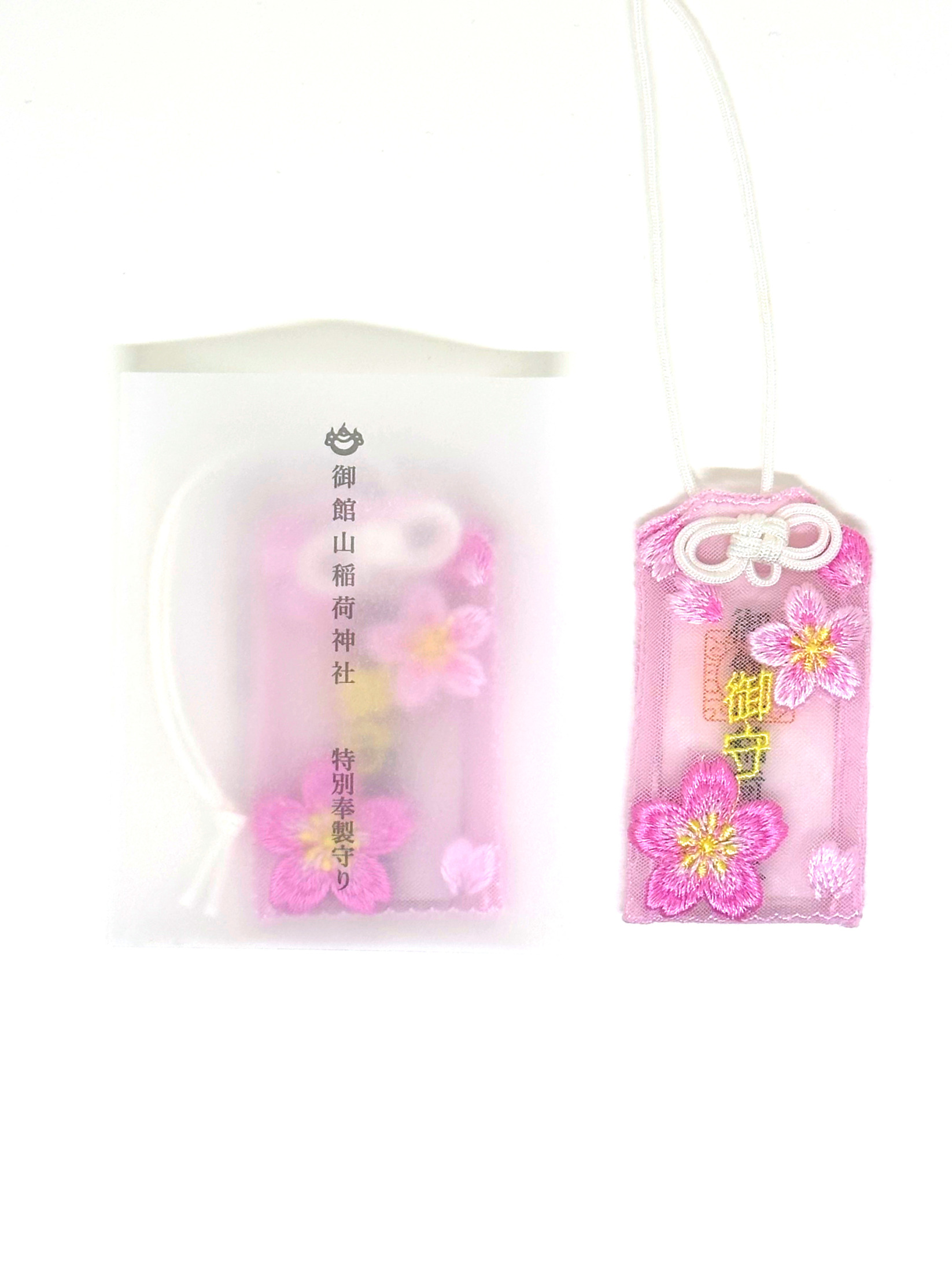 桜レースお守り袋